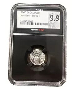 2000 �v���`�i �C�[�O�� P$10 �{�[���g�{�b�N�X �{�[���g�{�b�N�X �V���[�Y 1 NGC X 9.9 MS69