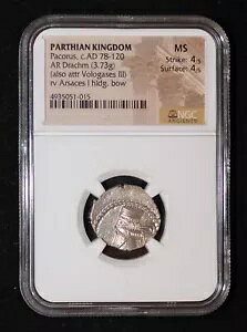 NGC MS 4/5 4/5  78 ` 120 N peBA pRX AR hN} (3.73 gms) GNo^[i ~g