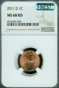 2011 D J[ V[h Zg NGC MS68 RD PQ ōO[h MAC X|bgXB