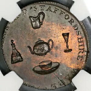 1793 NGC MS 63 �n�����Y �R���h�� 1/2 �y�j�[ �O���X �E�H���b�N�V���[ DH 131 (19082002C)