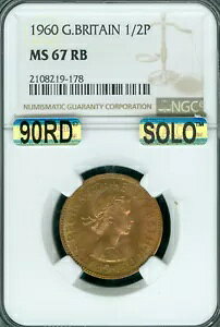 1960 CMX n[tyj[ NGC MS67 RB MAC 90RD \ ō & X|bgXB