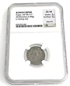 ���[�}�鍑�g�����k�X AD 98-117 AR �f�i���E�X�̏����W���B NGC VF �X�g���C�N 5/5 �X�[�� 3/5