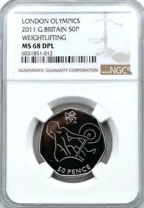 2011 NIsbN dʋ 50p MS68 DPL NGC pgbv |bv t@ClXg mE