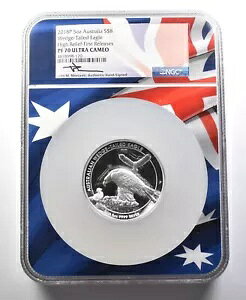 2018 P �I�[�X�g�����A $8 �V���o�[ �I�i�K HR FR �����J���e�B PF70 NGC *0213