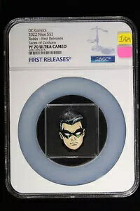 2022 Robin Silver Coin w/OGP 1 of 64 NGC PF 70 UC 1st �����[�X 3QK7