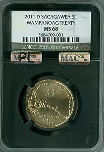 2011 D TJWEBA h pmAO NGC MS 68 MAC PL PQ A gB