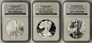 3 �R�C�� �Z�b�g 2006 20 ���N�L�O�V���o�[ �C�[�O�� $1 MS 69 PF 69 UCAM REV PF 69 NGC