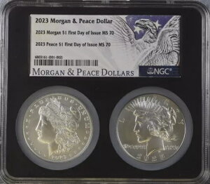 2023 P MORGAN & PEACE Vo[ _[ NGC MS70AfAsAFDI !