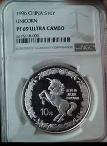 �L�O�R�C�� 1996 CHINA S10Y UNICORN NGC PF 69 ULTRA CAMEO �݌ɂ���