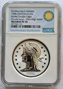 1906-2020 �X�~�\�j�A�� �R���N�V���� �V���o�[ 2 �I���X �o�[�o�[ �_�u�� �C�[�O�� Rev PF 70 UHR