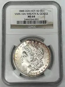 1888 �����K�� �_���[ DDR �z�b�g 50 VAM 16A ���[�X & �K�E�W NGC MS64