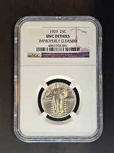 1929 25c �X�^���f�B���O ���o�e�B �V���o�[ �N�H�[�^�[�ANGC ���z�z�̏ڍ�