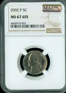 2002 P WFt@[\ jbP NGC MS67 FS PQ 2ND FINEST REGISTRY MAC X|bgX