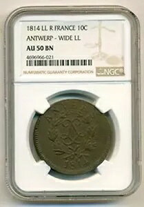 �t�����X �t�����X���B �A���g���[�v 1814�N 10�Z���`�� LL ���m�O���� AU50 BN NGC