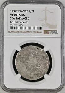 1737 tX 1/2 Ecu " h}f[" NGC VF ڍ׊CTx[W 1/2E