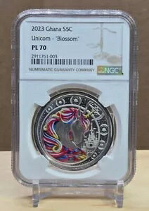 2023 �K�[�i - 5 CEDIS - ���j�R�[�� - �u�u���b�T���v - NGC PL70 - �}���`�J���[�g�b�v�|�b�v