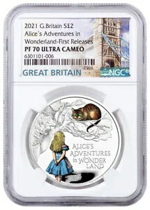 2021 UK svc̍̃AX 1IX Vo[ v[t J[CY NGC PF70 UC