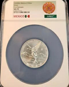 2020 ���L�V�R �V���o�[ ���x���^�[�h 2 ONZA NGC MS 70 �L�[�f�[�g���Ɋ󏭂Ȋ����ȃR�C��!