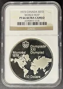 1973 �N�����g���I�[�� �I�����s�b�N���E�n�} $10 NGC PF-66 UCAM�A���̃O���[�h 1�A��� 14