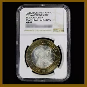 LVR 100 y\ oC^݁A2005 N 180th on JtHjA NGC MS 64