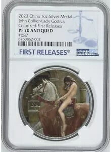 NGC PF70 2023 ���� ���f�B �S�f�B�o �V���o�[���_���J���[ 1�I���X �W�����R���A�[