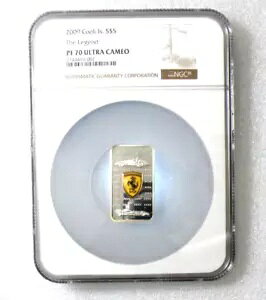 2009 �N�b�N���� $5-THE LEGEND- FERRARI NGC PF70 ULTRA CAMEO �V���o�[ �R�C��