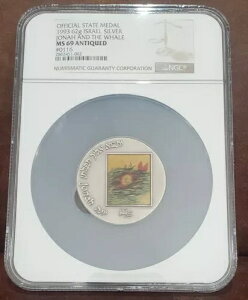 1993 NGC MS ^9 ISRSEL 62g Vo[ uWiƃNWv #116 / AeB[N