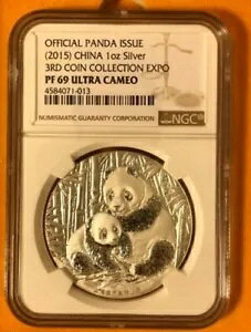  2015  3 p_GLX| 1 IX Ag _ (~[) NGC PF69 UC SN# 4584071-013