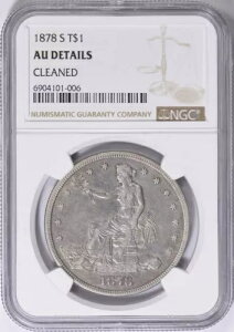 1878-S fՋh $1 NGC AU ڍ