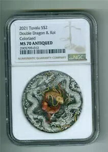 co 2021 $2 _uhS & RC J[CY 2 IX.9999 Vo[ NGC MS-70