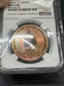�g�b�v POP@ PCGS & NGC 1843 MS64 RB RED BR �h�C�c ���b�W���_�� �n���u���N �T���W���[�W