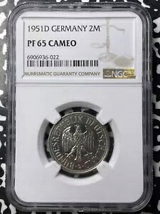 1951-D hCc 2 }[N NGC PR65 JI bg#G8719  BU! 200 XgCN