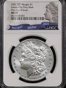 2021 'CC' NGC MS70 ���s���� Privy Morgan Dollar item# CCMorg