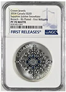 NGC PF70 FR 2024 Tt@CA Wr[ Xm[t[N u[` Vo[ RC 1OZ RH bL