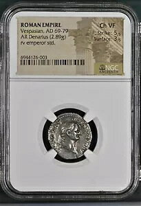 ���[�}�鍑 - �E�F�X�p�V�A�k�X - AD 69-79 - �f�i���E�X��� - NGC Ch VF - RIC: 546