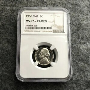 1966 SMS �W�F�t�@�[�\�� �j�b�P�� NGC MS67 ���X�^�[�J���I ���A�X�^�[�O���[�h