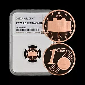 �C�^���A�B 2022�A1���[���Z���g�AR - NGC PF70 - �g�b�v�|�b�v??�J�X�e���f�������e�A�v�[���A