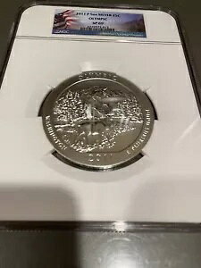 2011 P 5 �I���X �V���o�[ 25C �I�����s�b�N NGC SP 69