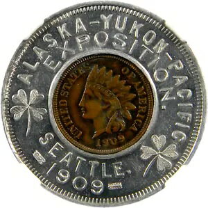 1909 NAXJ [R pVtBbN GLX| P[Xyj[ NGC MS 64 DPL (13-9)