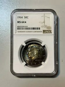 1964 �P�l�f�B �n�[�t�_���[ NGC MS64??�X�^�[ ���C���{�[ �����X�^�[ ���X�^�[�{�� PQ
