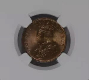 1931 C KG V ueBbV Ch 1/4 Ai ubN RA - NGC O[h MS 65 RD