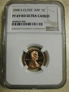 1998-S �v���[�t �����J�[�� �Z���g �N���[�Y AM NGC PF 69 RD �E���g�� �J���I #645-006