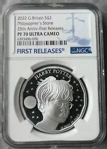 NGC PF70 �C�M���X UK 2022 �N�w�Ґ� �n���[�|�b�^�[��� 1�I���X