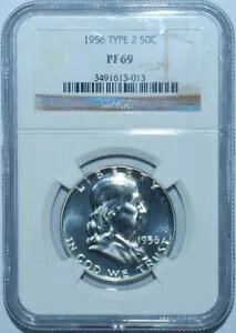 1956 NGC PR69 T2 �^�C�v 2 �v���[�t �X�g���C�N �t�����N���� �n�[�t�_���[