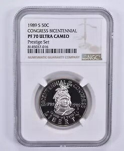 1989-S cLOn[t_[ vXe[W Zbg PF70 NGC