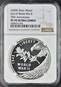 2020 �⃁�_�� - ��񎟐��E���̏I�� - NGC PF70 �E���g�� �J���I - ?COINGIANTS?