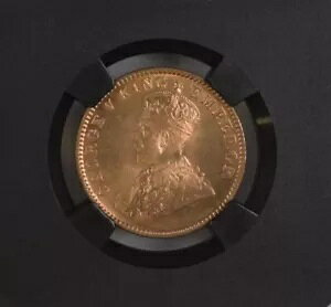 1928 C KG V ueBbV Ch 1/4 Ai ubN RA - NGC O[h MS 67 RD