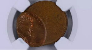 ���A �~���g �G���[ ---1952-(D) 1C NGC MS 65 BN �~���g �G���[ �Z���^�[ 55% �I�t