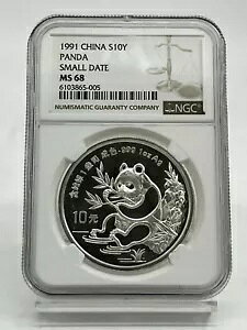 1991 p_ X[ fCg 10  NGC MS68 1 IX