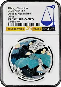 NGC PF69 svc̍̃AX EgJI 1IX Vo[RC 35NLO